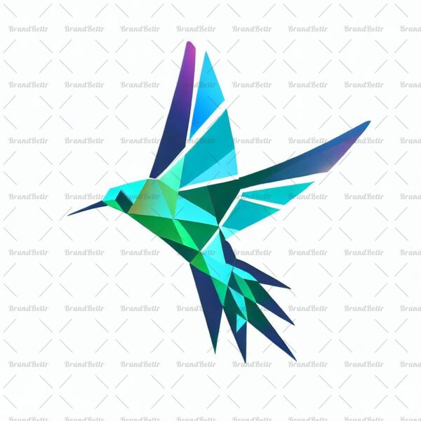 Geometrischer Kolibri
